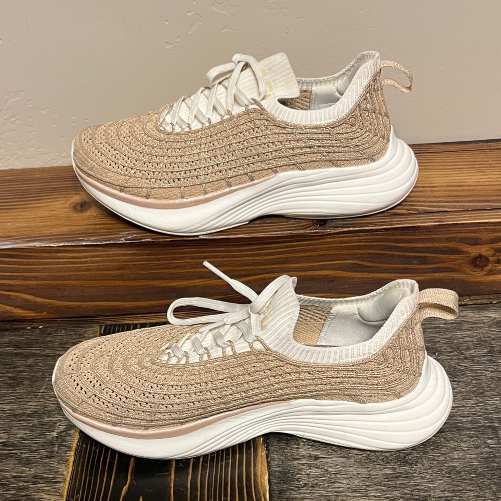 APL X Nastia Liuken TechLoom Zipline Sneakers - Champagne Metallic - Picture 7 of 16